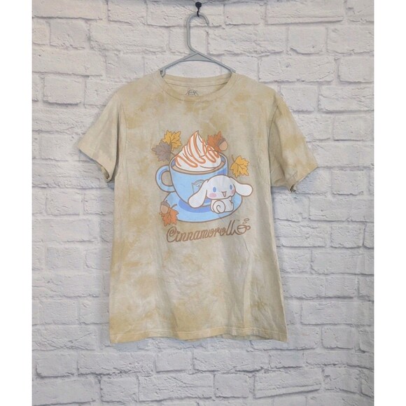 Sanrio Cinnamoroll Tie Dye T-Shirt Adult Medium Pumpkin Latte - Picture 1 of 6